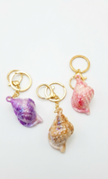 Iridescent Seashells - Bag Charms