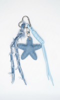 Light Denim Star - Bag Charm