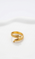 Aurelia Fish Wrap Ring