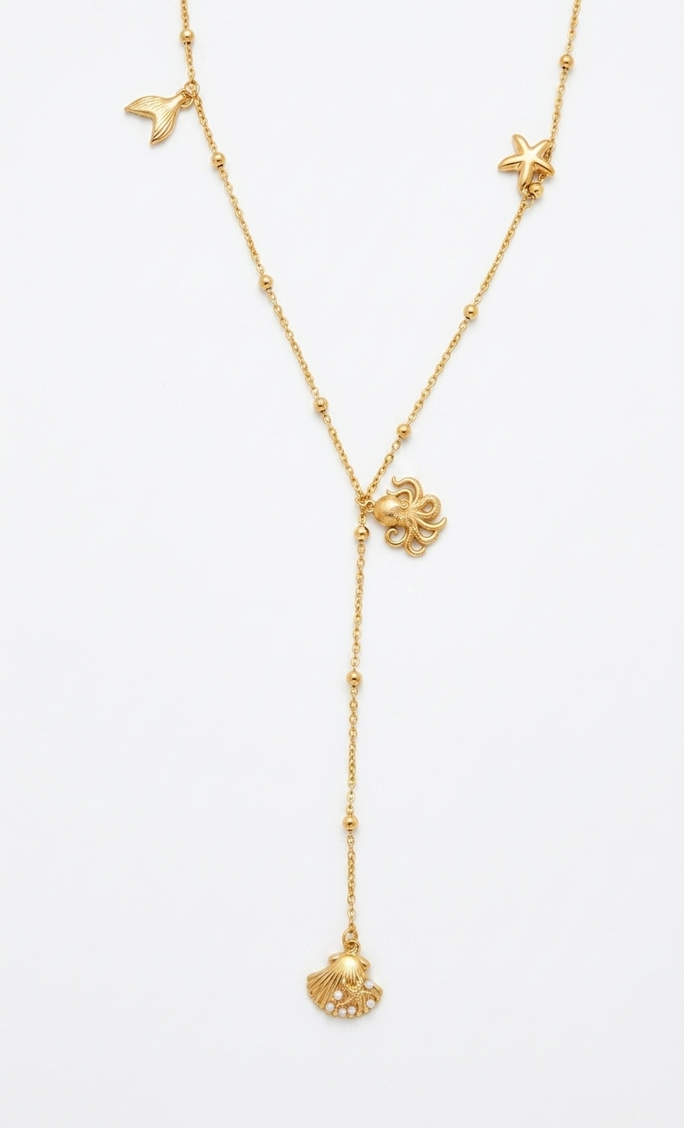 Lariat Ocean Necklace