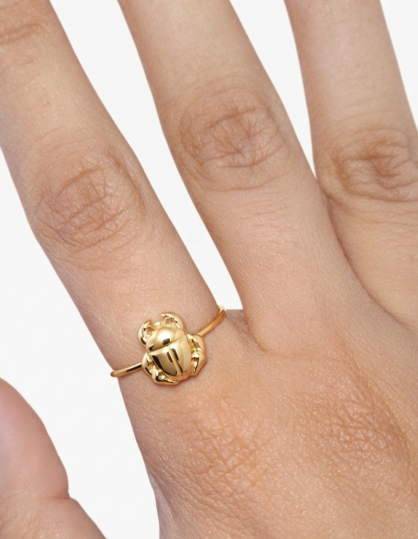 Scarab Beetle Ring