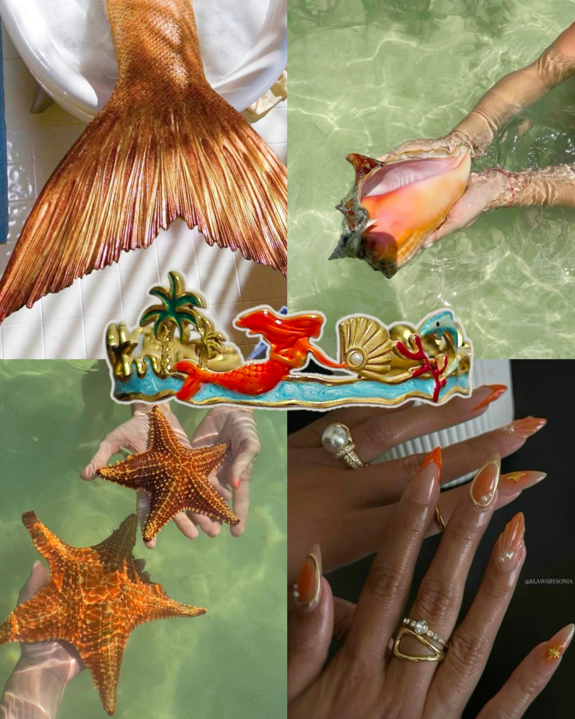 Summer Mermaid Bangle